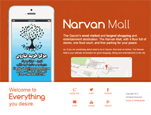 Tablet Screenshot of narvanmall.com